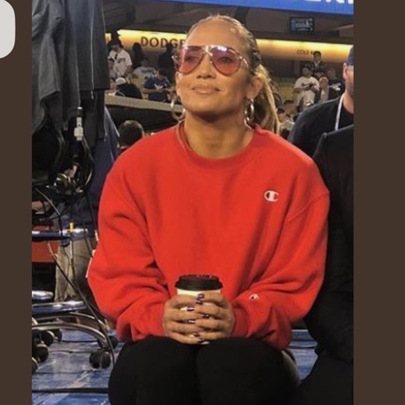 Vintage Champion Red Crewneck sweatshirt - Picture 10 of 10